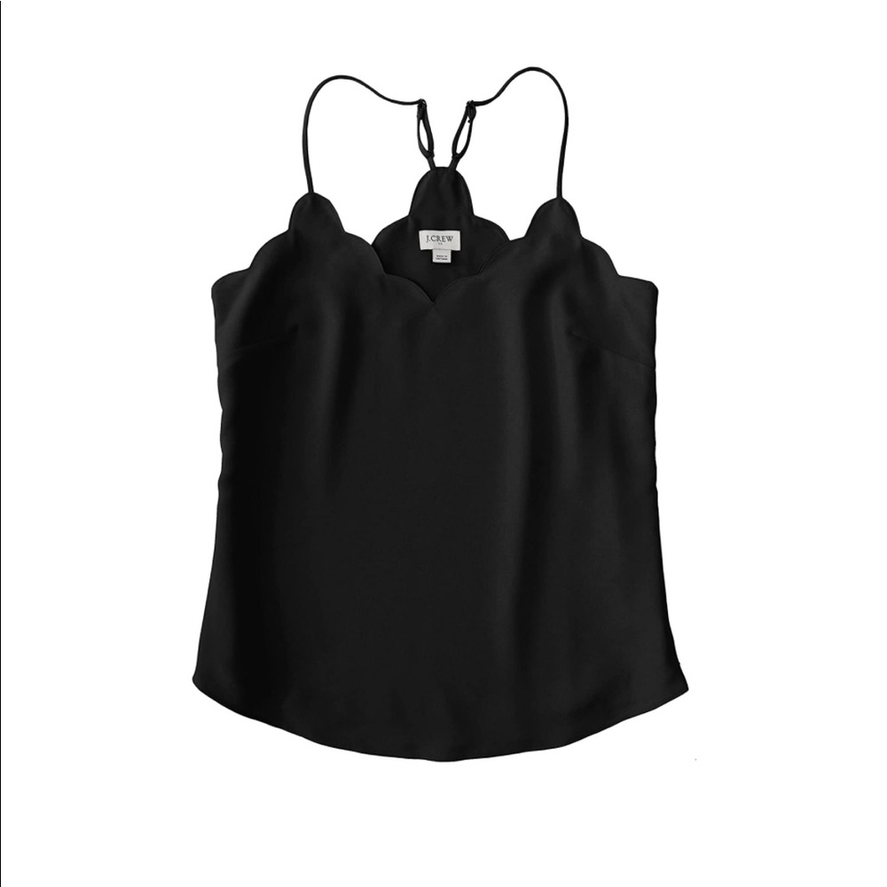 J.Crew Mercantile Women's Scalloped Crepe Cami